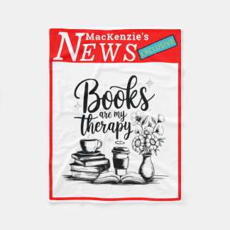 Persoonlijke Boeken Zijn Mijn Therapie Nieuws Excl Fleece Deken