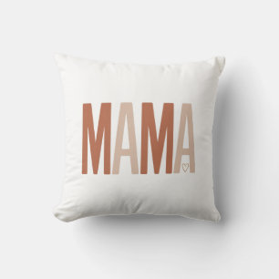 Persoonlijke Boho MAMA Aardetonen Moederdag Kussen
