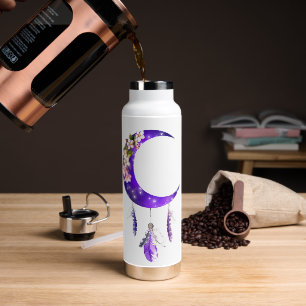 Persoonlijke Boho stijl wassende maan Waterfles