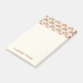 Persoonlijke Boho-waterverfregenboog Post-it® Notes (Schuin)