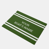Persoonlijke bootnaam Dock Mat (Schuin)