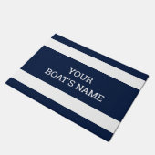 Persoonlijke bootnaam Dock Mat (Schuin)