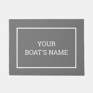 Persoonlijke bootnaam Dock Mat