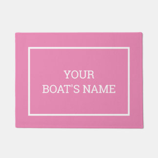 Persoonlijke bootnaam Dock Mat