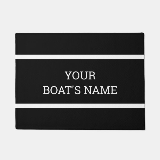 Persoonlijke bootnaam Dock Mat (Voorkant)