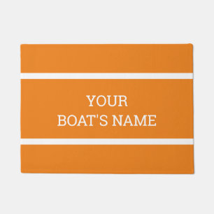 Persoonlijke bootnaam Dock Mat