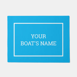 Persoonlijke bootnaam Dock Mat