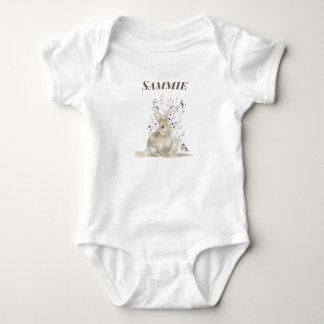 Persoonlijke Boskonijn Baby Romper