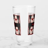 Persoonlijke 'Bottoms Up' Jonggezellenfeest Glas (Rechts)