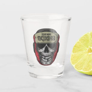Persoonlijke Boxer Fight Club Skelet Boksen Gym Shot Glas