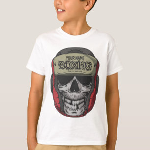 Persoonlijke Boxer Fight Club Skelet Boksen Gym T-shirt