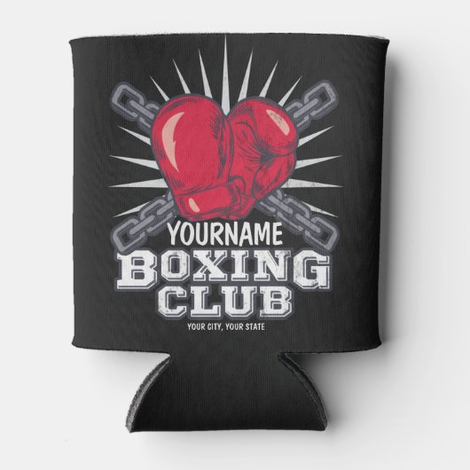 Persoonlijke boxinghandschoenen Vochtkamer Blikjeskoeler (Voorkant)