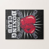 Persoonlijke boxinghandschoenen Vochtkamer Legpuzzel (Horizontaal)