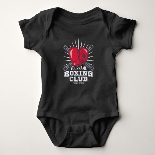 Persoonlijke boxinghandschoenen Vochtkamer Romper (Voorkant)