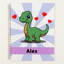 Persoonlijke Brachiosaurus Dinosaurus Planner