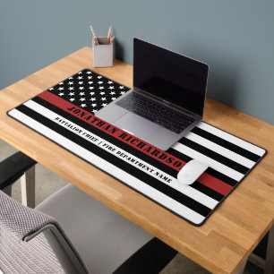 Persoonlijke brandweerman Thin Red Line Fire Rescu Bureaumat