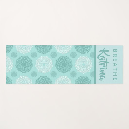 Persoonlijke Breathe Yoga Mat (Voorkant (horizontaal))