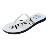 Persoonlijke bride-Teenslippers met diamant Teenslippers (Schuin)