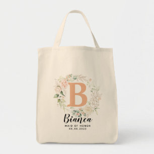 Persoonlijke Bridesmaid Canvas tas Bridesmaid
