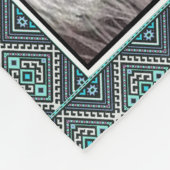 Persoonlijke brief aan mijn kleindochter fleece deken (Hoek)