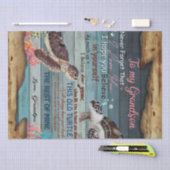 Persoonlijke brief aan mijn kleinzoon van opa tissuepapier (Craft)