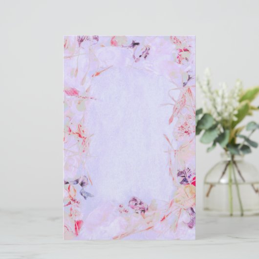 Persoonlijke brief schrijven notitie nemen van blo briefpapier (Staand voorkant)