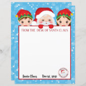 Persoonlijke brief van de Kerstman (Voorkant / Achterkant)