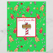 Persoonlijke brief van de Kerstman (Achterkant)