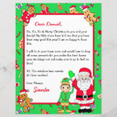 Persoonlijke brief van de Kerstman (Voorkant)