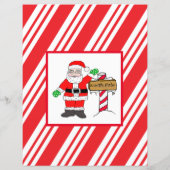 Persoonlijke brief van de Kerstman (Achterkant)