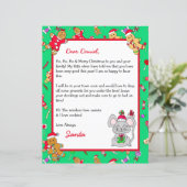 Persoonlijke brief van de Kerstman (Staand voorkant)