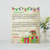 Persoonlijke brief van de Kerstman (Staand voorkant)