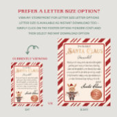 Persoonlijke brief van de Kerstman Kaart