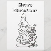 Persoonlijke brief van de Kerstman voor kinderen (Achterkant)