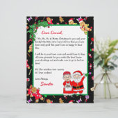 Persoonlijke brief van de Kerstman voor kinderen (Staand voorkant)