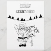 Persoonlijke brief van de Kerstman voor kinderen (Achterkant)