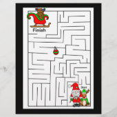 Persoonlijke brief van de Kerstman voor kinderen (Achterkant)