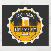 Persoonlijke Brouwerij Bierdop Kroeg Bier Etiket (Enkel label)