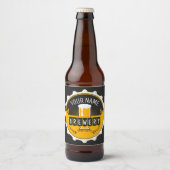 Persoonlijke Brouwerij Bierdopje Bar Bier Etiket (Voorkant)