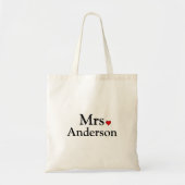 Persoonlijke Bruid Tote Bag (Voorkant)