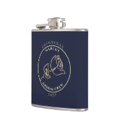 Persoonlijke Bruidsjonker Geschenk Flask Heupfles (Links)