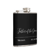 Persoonlijke bruidsjonkers vader bruid bruidegom b heupfles (Rechts)