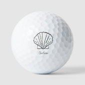 Persoonlijke Bruidsmeisje Golfbal Cadeau van Schel Golfballen (Voorkant)