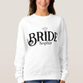 Persoonlijke Bruidsnaam 2023 sweatshirt (Voorkant)