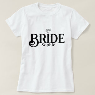 Persoonlijke Bruidsnaam 2026 T-shirt