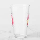 Persoonlijke bruiloft glas (Links)