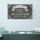 Persoonlijke bruiloft, reünie, feestbanner spandoek (Beurs)