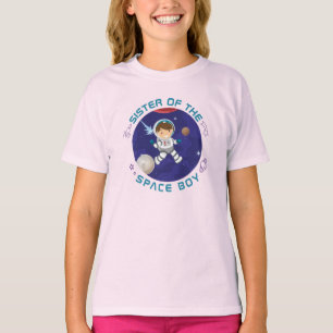 Persoonlijke Buitenruimte Jongen Verjaardag Zus T-shirt