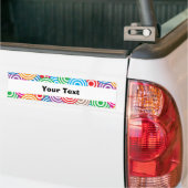 Persoonlijke bumpersticker (Op Truck)