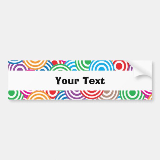 Persoonlijke bumpersticker (Voorkant)